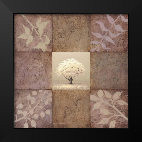 Gentle Radiance I Black Modern Wood Framed Art Print by Marcon, Michael