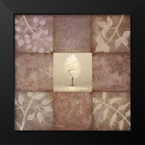 Gentle Radiance II Black Modern Wood Framed Art Print by Marcon, Michael
