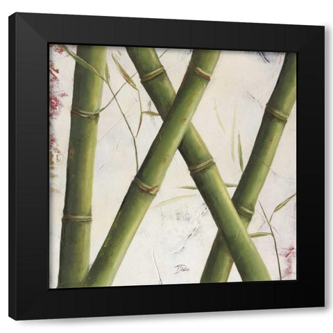 Bambosa Guadua I Black Modern Wood Framed Art Print by Pinto, Patricia
