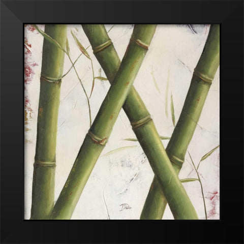 Bambosa Guadua I Black Modern Wood Framed Art Print by Pinto, Patricia