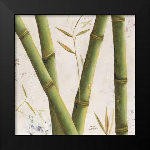 Bambosa Guadua IV Black Modern Wood Framed Art Print by Pinto, Patricia