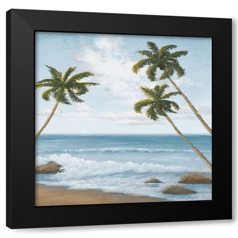 Atlantic II Black Modern Wood Framed Art Print by Marcon, Michael