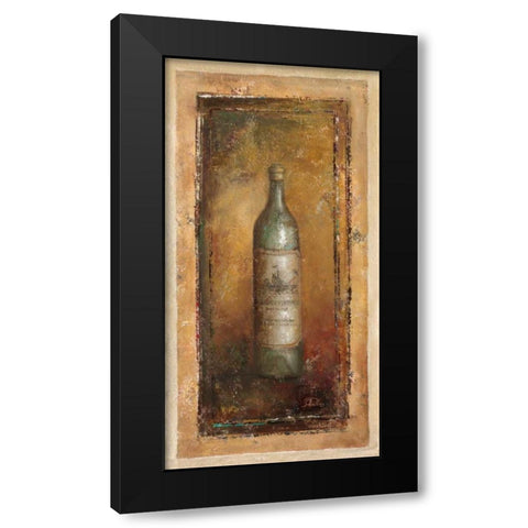 Serie Vino II Black Modern Wood Framed Art Print with Double Matting by Pinto, Patricia