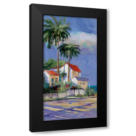 Key West I Black Modern Wood Framed Art Print with Double Matting by Slivka, Jane