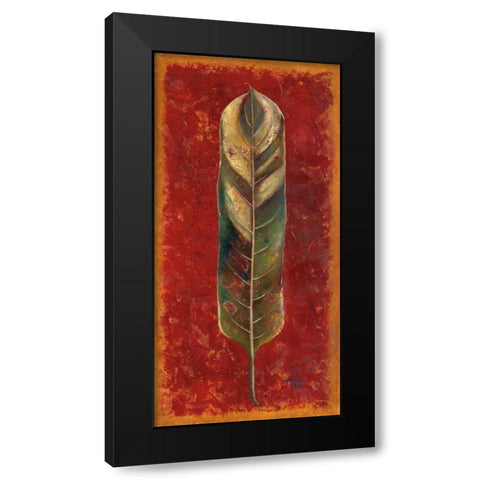 Caliente I Black Modern Wood Framed Art Print with Double Matting by Pinto, Patricia