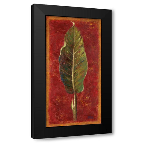 Caliente II Black Modern Wood Framed Art Print by Pinto, Patricia