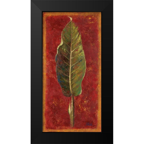 Caliente II Black Modern Wood Framed Art Print by Pinto, Patricia