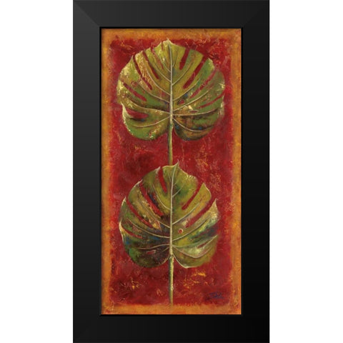 Caliente III Black Modern Wood Framed Art Print by Pinto, Patricia