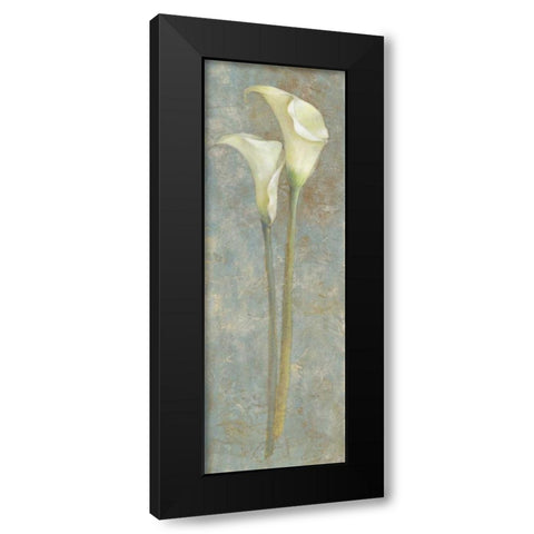 Calla Lily II Black Modern Wood Framed Art Print by Loreth, Lanie