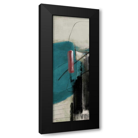 Night in the City II Black Modern Wood Framed Art Print with Double Matting by Loreth, Lanie