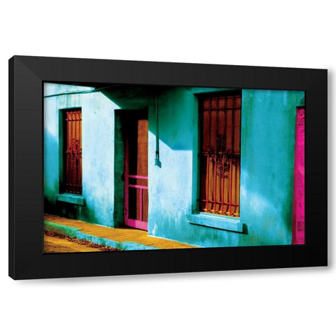 St. Augustine III Black Modern Wood Framed Art Print by Mabat, Ynon