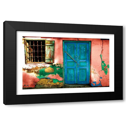Tel Aviv I Black Modern Wood Framed Art Print with Double Matting by Mabat, Ynon