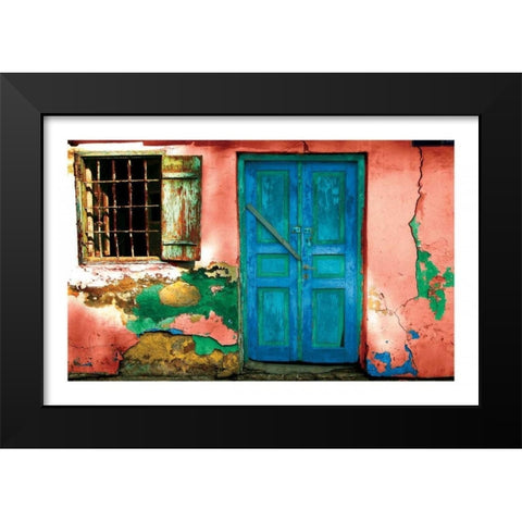 Tel Aviv I Black Modern Wood Framed Art Print by Mabat, Ynon