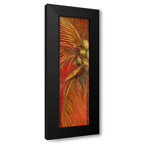 Mis Cocos I Black Modern Wood Framed Art Print by Pinto, Patricia