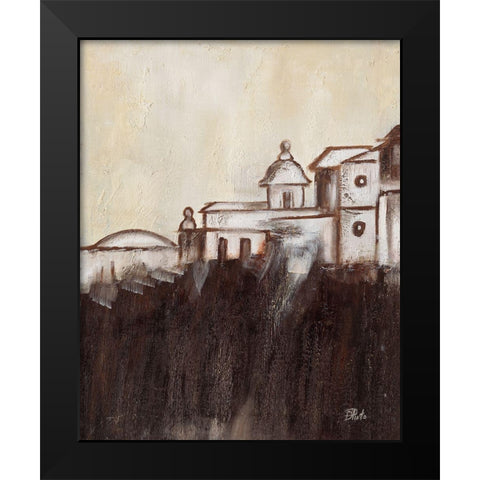 Old Cartagena I Black Modern Wood Framed Art Print by Pinto, Patricia