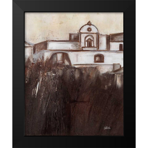 Old Cartagena V Black Modern Wood Framed Art Print by Pinto, Patricia