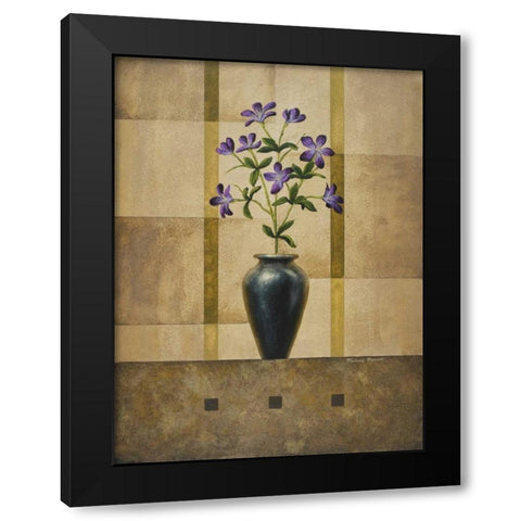 Stillness II Black Modern Wood Framed Art Print by Marcon, Michael