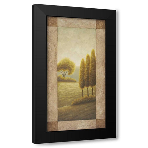 Beyond Elgin II Black Modern Wood Framed Art Print with Double Matting by Marcon, Michael