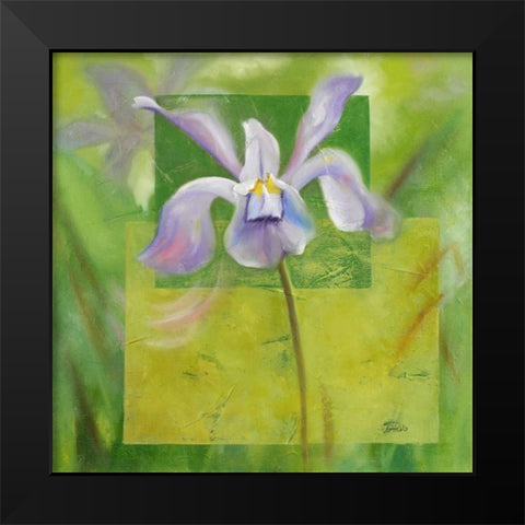 Cool Garden III Black Modern Wood Framed Art Print by Pinto, Patricia