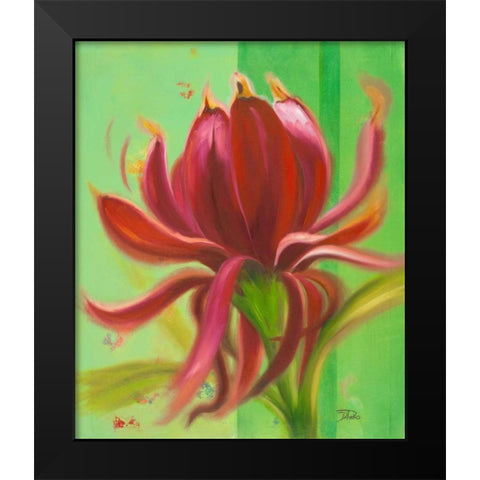Exotica I Black Modern Wood Framed Art Print by Pinto, Patricia