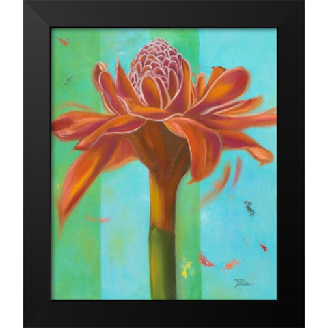 Exotica III Black Modern Wood Framed Art Print by Pinto, Patricia
