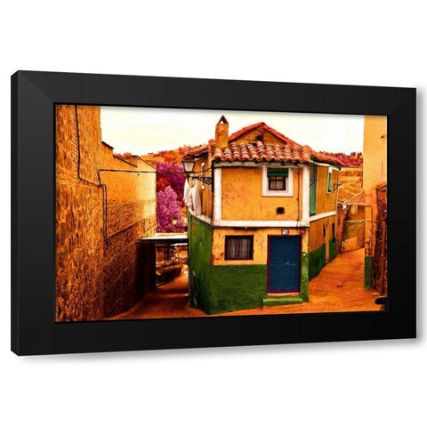 Toledo Spain I Black Modern Wood Framed Art Print with Double Matting by Mabat, Ynon
