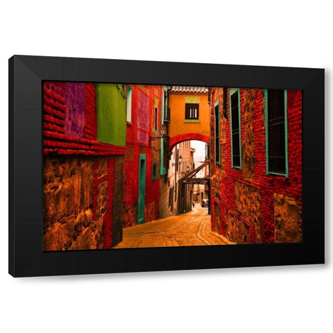 Toledo Spain IV Black Modern Wood Framed Art Print by Mabat, Ynon