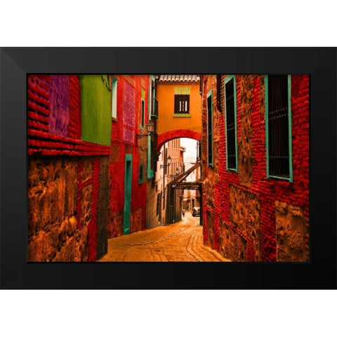 Toledo Spain IV Black Modern Wood Framed Art Print by Mabat, Ynon
