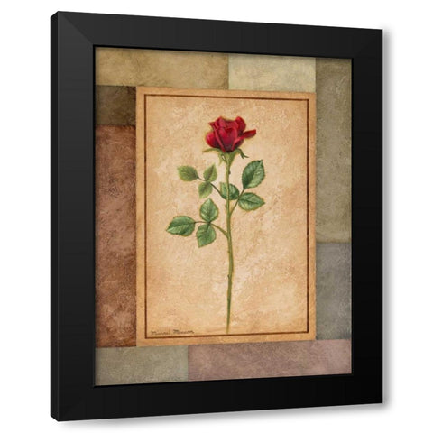 Changing Colors I Black Modern Wood Framed Art Print by Marcon, Michael