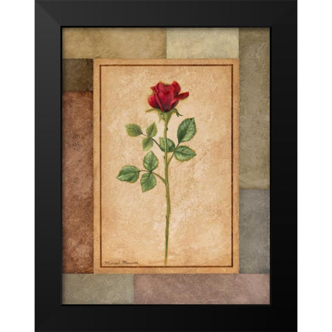 Changing Colors I Black Modern Wood Framed Art Print by Marcon, Michael