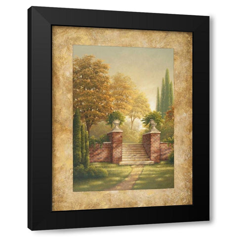 Autumn Light I Black Modern Wood Framed Art Print by Marcon, Michael