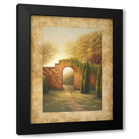 Autumn Light II Black Modern Wood Framed Art Print by Marcon, Michael