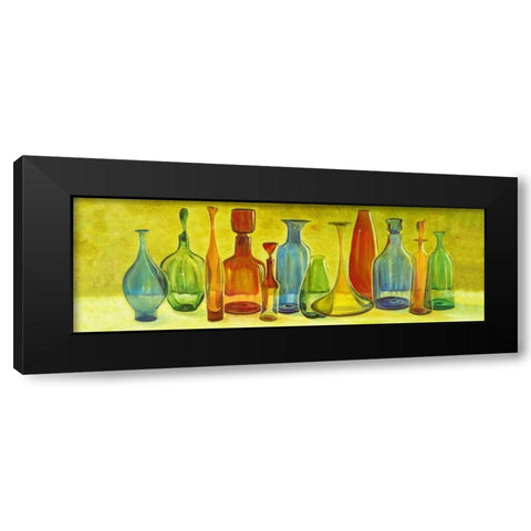 Murano Glass I Black Modern Wood Framed Art Print with Double Matting by Pinto, Patricia
