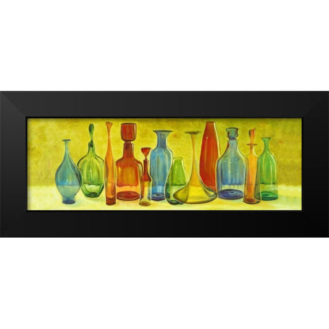 Murano Glass I Black Modern Wood Framed Art Print by Pinto, Patricia