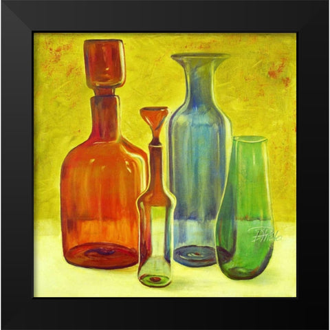 Murano Glass II Black Modern Wood Framed Art Print by Pinto, Patricia