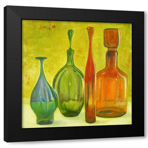 Murano Glass III Black Modern Wood Framed Art Print by Pinto, Patricia