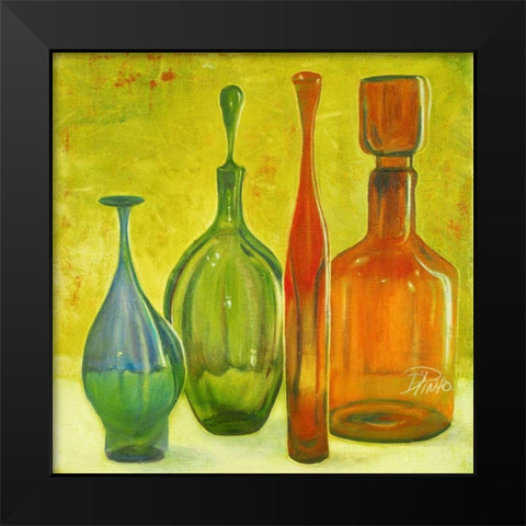 Murano Glass III Black Modern Wood Framed Art Print by Pinto, Patricia