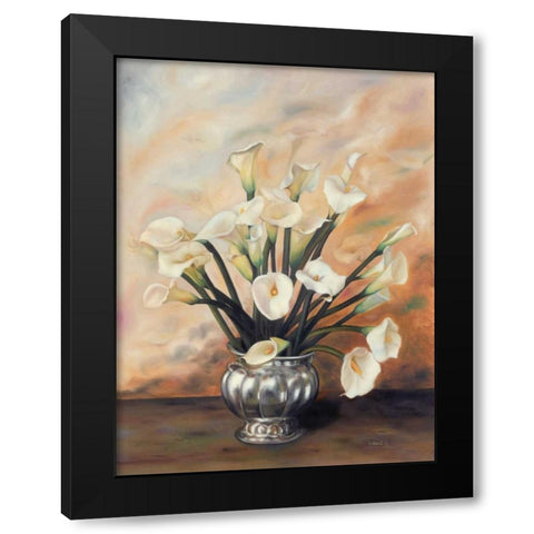 Cartuchos Black Modern Wood Framed Art Print by Pinto, Patricia