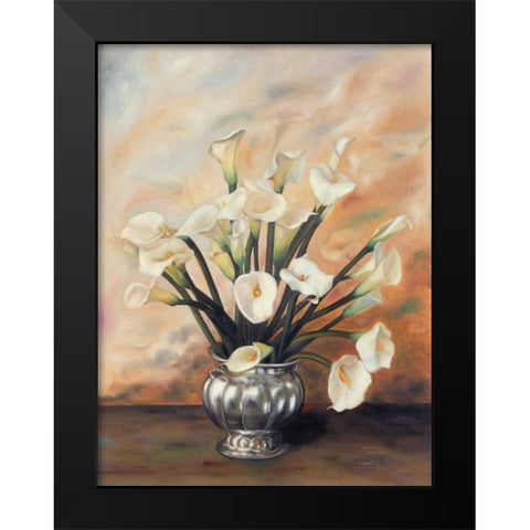 Cartuchos Black Modern Wood Framed Art Print by Pinto, Patricia