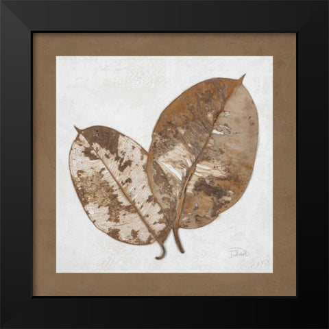 Beauty of Simplicity II Black Modern Wood Framed Art Print by Pinto, Patricia