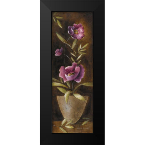 Poppies of Da-xue-shan I Black Modern Wood Framed Art Print by Loreth, Lanie