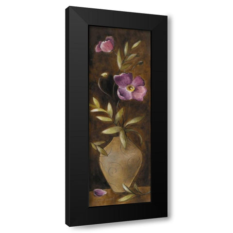 Poppies of Da-xue-shan II Black Modern Wood Framed Art Print by Loreth, Lanie