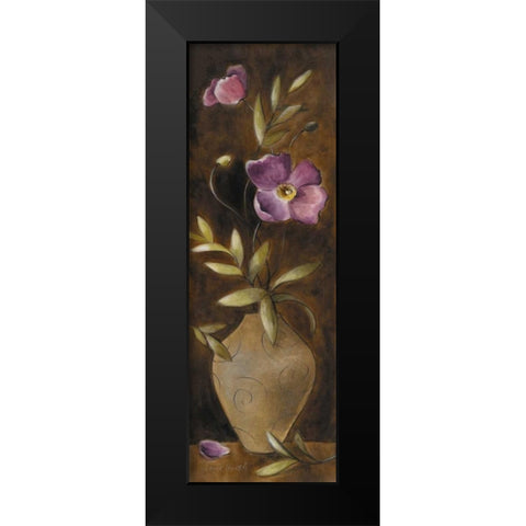 Poppies of Da-xue-shan II Black Modern Wood Framed Art Print by Loreth, Lanie