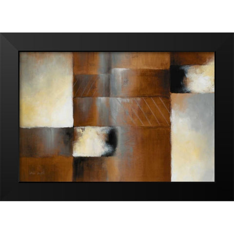 Seven Thirty Five AM Black Modern Wood Framed Art Print by Loreth, Lanie