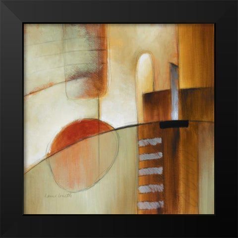 Afternoon in the City VI Black Modern Wood Framed Art Print by Loreth, Lanie