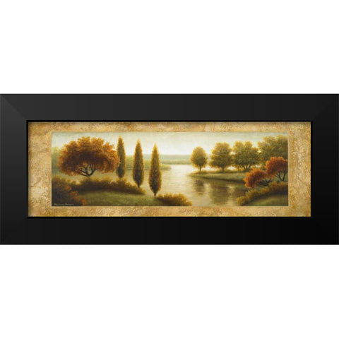 Rockford I Black Modern Wood Framed Art Print by Marcon, Michael