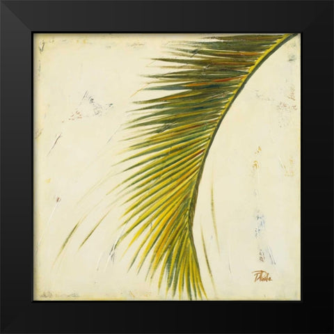 BarÃº Palm II Black Modern Wood Framed Art Print by Pinto, Patricia
