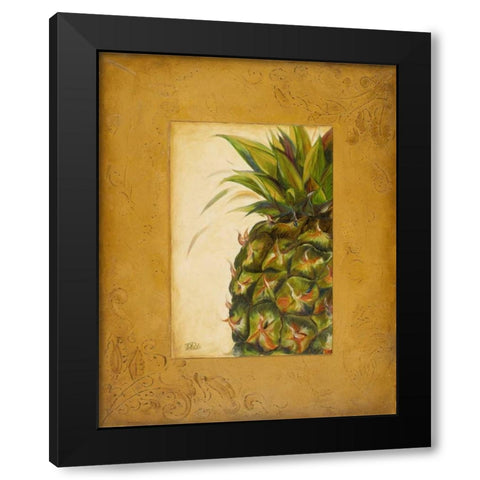 Media PiÃ±a I Black Modern Wood Framed Art Print by Pinto, Patricia