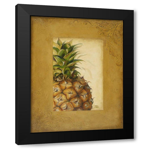 Media PiÃ±a II Black Modern Wood Framed Art Print by Pinto, Patricia