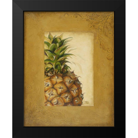 Media PiÃ±a II Black Modern Wood Framed Art Print by Pinto, Patricia